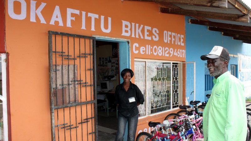 The office in Namibia