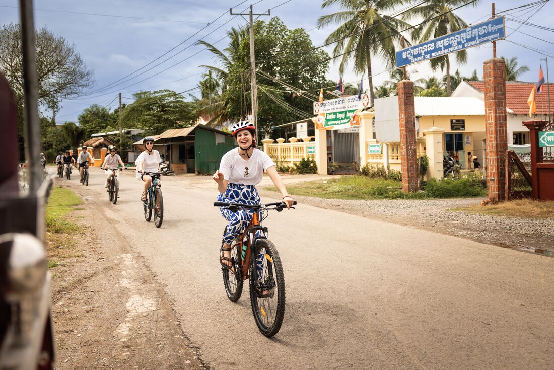 Soksabike social cycling tour of Battambang's countryside
