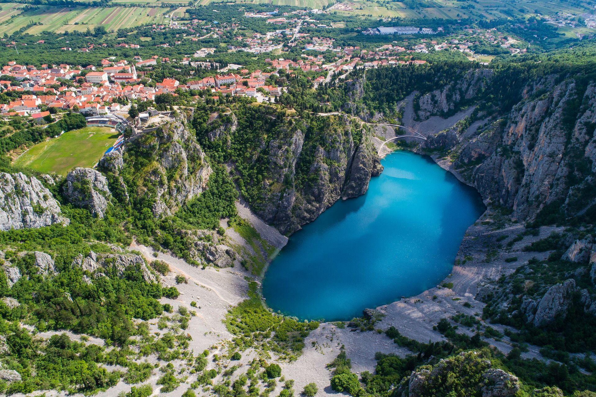 Imotski's Blue Lake 