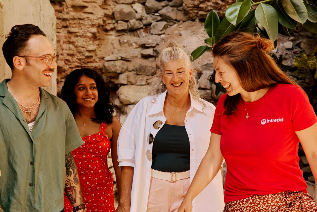 Exploring Split's Old Town back streets and markets