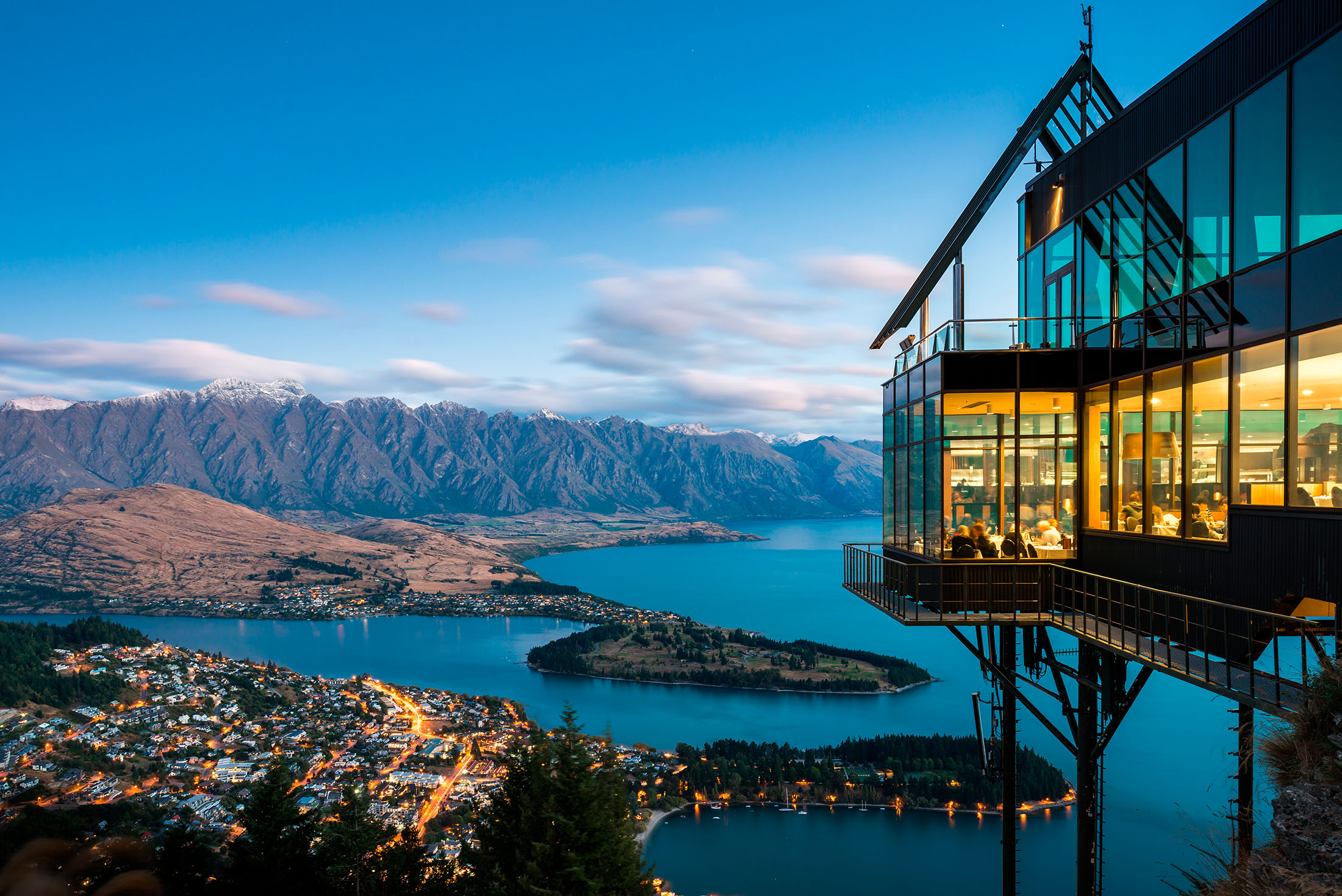 Gondola Tower view, Queenstown, New Zealand