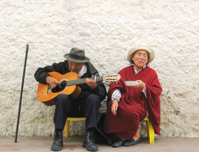 Buskers, Ecuador
