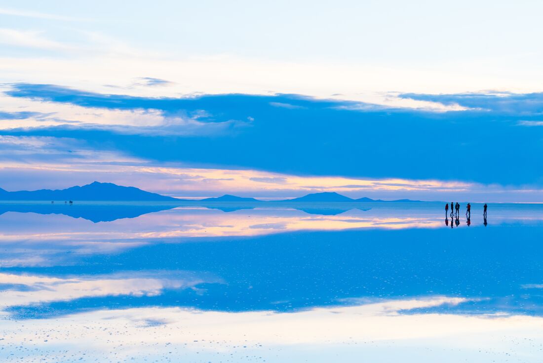 Salar de Uyuni, where the earth meets the sky in Bolivia