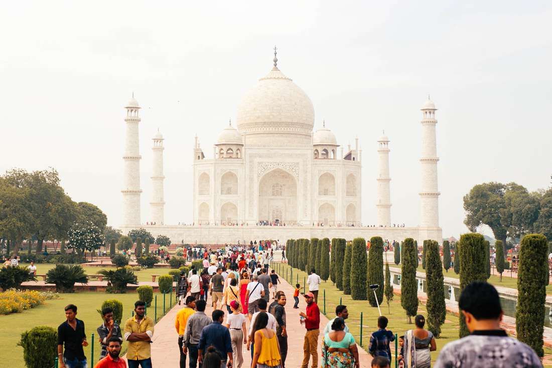 India Agra Taj Mahal