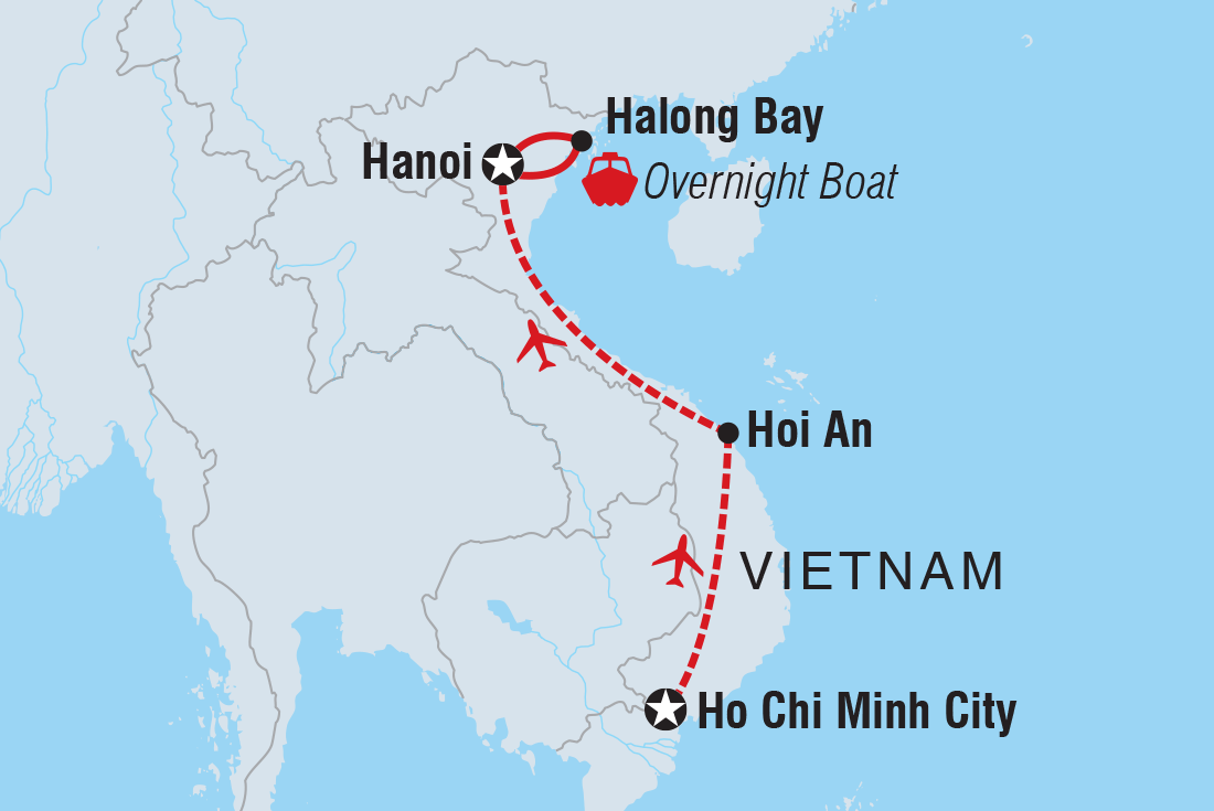 Map of Treasures Of Vietnam including Vietnam