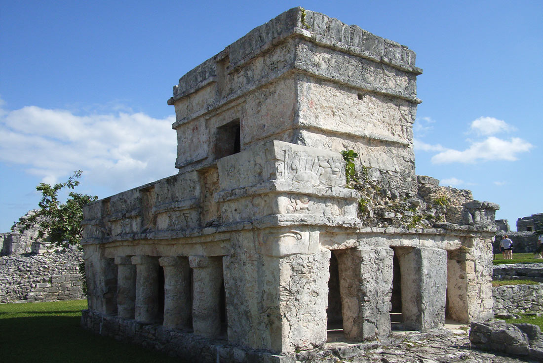 QBPN - Mayan temple ruins in Tulum, Mexico
