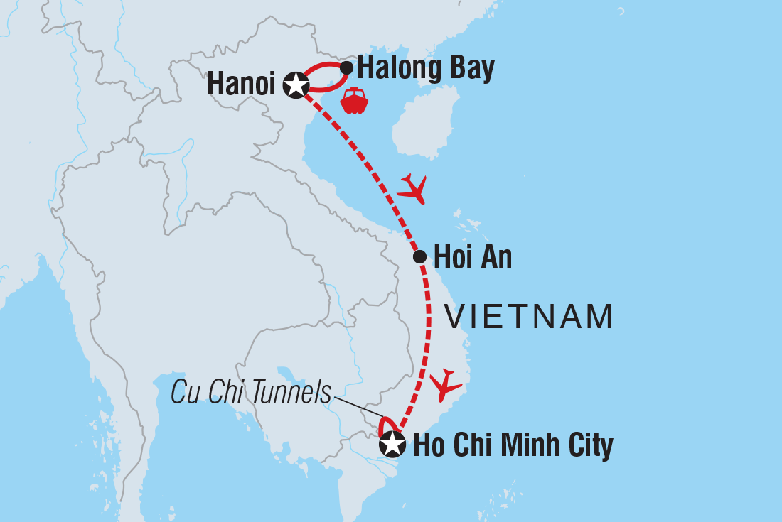 Map of Premium Vietnam including Vietnam
