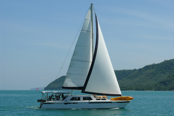 Cataleya at full sail